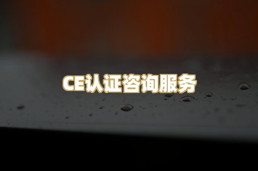 CE认证咨询服务